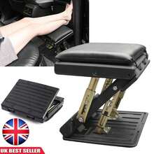 4-Level Foot Rest Under Desk Adjustable Footrest+Massage Function F/ Home Office - A - View 3