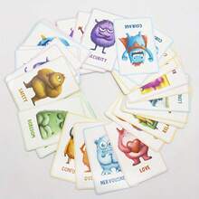 1pc Set Of 96 Emotion Monster Cards With Descriptions, Emotion Cards - Self-Regulation Tool, Social-Emotional Learning, Emotion Management - Multicolor - View 13