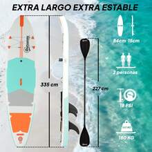 Outsunny Pranchas de surf - Multicolorido - Ver 4