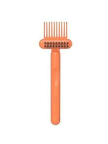 1pc Comb Cleaning Brush, Bristle Brush With Air Cushion, Reusable Roller Comb Cleaner, Styling Tool, Kitchen, Bathroom, Household - / - View 10