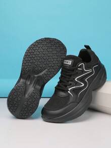 Wide Width Men's Sports Shoes, Suitable For Wide Feet, Extra Large Size 46, Lightweight Soft Sole Comfortable Shoes For Travel And Running, Suitable For All Seasons - Multicolor - View 7