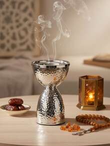 1pc/Set Minimalist Iron Aromatherapy Burner, Home Fragrance Diffuser, Home Decor, Incense Holder - Multicolor - View 7