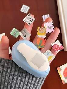 Handheld Decorative Punch And Embossing Tool - Designed With Beautiful Floral Patterns, Ideal For Making Scrapbooks, Journals, Cards, Photography, Album Materials And Journal Decorations - Multicolor - View 2