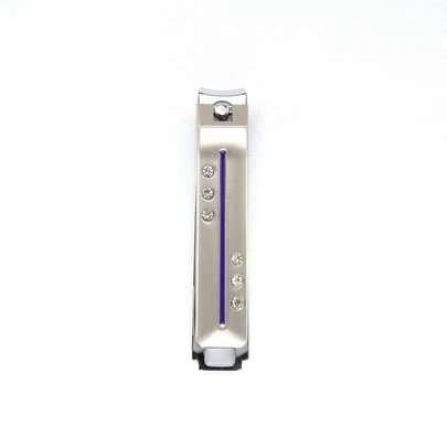 weixiang 1pc High-End Nail Clipper, Professional Manicure Tool, Portable Nail File Included, Sharp & Durable, Essential For Home, Travel, Office, Unisex Gift