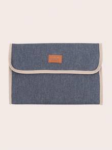 1pc Baby Waterproof Reusable Changing Pad, Soft & Foldable, Suitable For Newborns & Infants, Portable Diaper Mat For Home & Travel - Multicolor - View 13