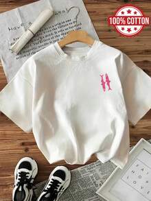 春季和夏季超寬鬆上衣,100%棉質上衣,女士短袖T卹,趣味魚罐頭圖案印花,純色圓領,柔軟舒適,日常休閒,街頭服飾,y2k,beach,graduation, vacation,top,summer,spring,t shirt,gym,sport,party top,blouse,romwe, fors,spring,t shirt,gym,sport,party top,blouse,romwe, fors,,ull, noo,tal, 三個, 光damen,frühling outfit,jersey,ropa invierno de mujer,verano mujer,趣味T卹,vacation, beach,casual,,cute tops,top negros,top blanco,tops verano,primavera muje,復活節女裝,carnival,四季通用簡約辦公室/休息室/學校women,outfits,美式復古風格,男女同款,外出上衣,秋,plus size woman,valentijn,carnaval,top verano,音樂節,白色上衣 - 白色 - 查看 2