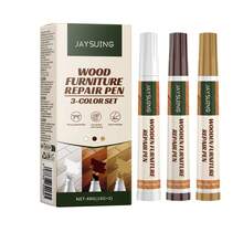 JAYSUING 3-Pack Wood Furniture Repair Markers - 4-In-1 Floor Scratch Cover Pen For Doors, Tables, Cabinets - Quick-Dry Water-Based Formula For White & Light Wood - Easy DIY Home Improvement Tool,Kitchen,Bathroom,Home,Room,Quick Ship Items,Free Shipping - Furniture Repair Pen - View 13