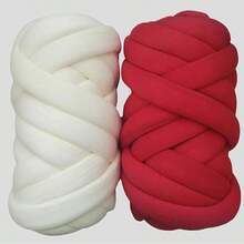 EDCUEBE7 1/2pcs 100g Filled Core Yarn, Multiple Colors, Crochet Knitting Yarn, Suitable For Knitting Projects, Suitable For Beginners - Core-filled Yarn - View 2