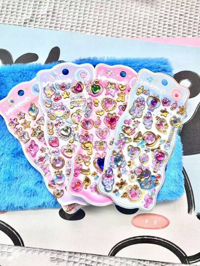 These 3D Resin Stickers Have A Clear Texture, Appropriate Thickness, And Are A Popular Decorative Material. They Are Very Suitable For Adding A Fashionable Touch To Smartphones, Tablets, Laptops, Cosmetic Bags, And Other Items. These Stickers Have Strong Adhesiveness And Are Not Easy To Tear Off, Making Them Suitable For Daily Use.