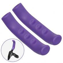 2pcs Colorful Silicone Brake Lever Covers, 6 Colors Available, Ultra-Light Design, Anti-Slip & Shock-Absorbing, Suitable For BMX, Mountain Bikes, Skateboards - Multicolor - View 14