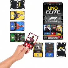 Mattel 美泰UNO F1卡牌游戏，适合儿童、家庭、旅行和户外露营，卡牌印有F1赛车世界图案。 - 彩色 - 查看 7