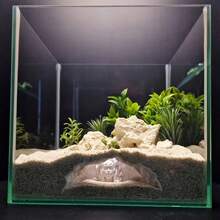 Vintage Style Stone Arch Cave Decor For Aquarium Landscaping, Fish Hiding Tunnel, Suitable For Aquarium Decor (Can Also Be Used For Terrestrial Animal Habitats) - A - View 4