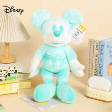 Disney 正品毛绒米奇豹纹扎染米奇娃娃抱枕家居沙发靠垫生日礼物睡眠枕 - 彩色 - 查看 13
