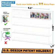 Hộp trưng bày acrylic, phù hợp với dòng sản phẩm "Baby" của Fokno. Giá trưng bày trong suốt 32 ngăn, thích hợp để bàn và treo tường. Hộp sưu tập mini, giá trưng bày mô hình, trong suốt. - Một cỡ - Xem 3
