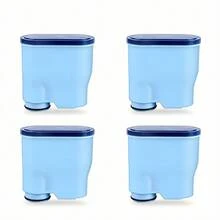 Bộ lọc máy pha cà phê 1/2/3/4 chiếc, tương thích với bộ lọc nước thay thế Saeco AquaClean CA6903, bộ lọc cà phê dạng túi tương thích, bộ làm mềm nước bằng than hoạt tính, bộ lọc nước (Màu xanh) - Màu xanh lam - Xem 14