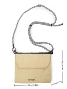 1个新款大容量时尚男女通用旅行收纳包，可调节肩带多功能手机包 - 彩色 - 查看 13