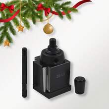 AXA Tool Post 250-101T Quick Change Tool Post Holder Up To 12 Inch Swing - Black - View 1