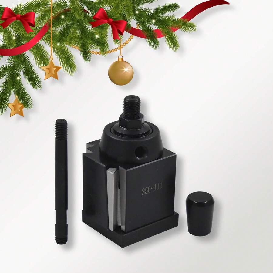 AXA Tool Post 250-101T Quick Change Tool Post Holder Up To 12 Inch Swing - Black - View 1