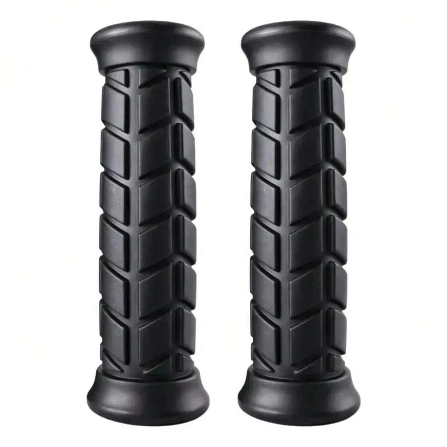 Manoplas De Bicicleta Punho, Preta Luva Mtb Aro 20,24,26,29 - Preto - Visão 1