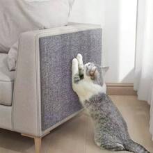 自粘式猫抓垫,可裁剪猫抓垫,加厚耐磨,猫抓垫,墙角猫抓垫,沙发家具保护垫 - 1PC - 查看 4