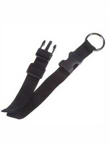 4/2/1 Multi-Functional Black Luggage Strap | Durable Anti-Theft Grip With Handbag Clip, Polypropylene Material, Buckle Closure, Perfect For Travel And Everyday Use - Multicolor - View 7