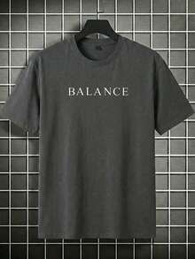 Loose-Fitting Short-Sleeve T-Shirts With  Prints For Couples | Exquisite Design | Summer Essential | Easy To Match | Show Off Your Style - Dark Grey - View 2