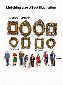 Set de figurine miniaturale vii la scara 1:30, 8/14/20/28 buc, plastic colorat ABS, aprox. 6 cm, potrivit pentru modele de personaje colorate de muzeu/tren/peisaj/arhitectură, ideale pentru scene DIY, obiecte de colecție din plastic durabil și cadouri pentru pasionați, modele miniaturale, muzeul nostru - Păpuși colorate - Vizualizare 8