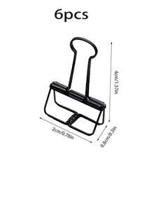 Metal Clip Calendar Long Tail Clip Ticket Clip Phoenix Tail Clip Invoice Clip File Folder Swallow Tail Clip Storage Creative - A - View 11