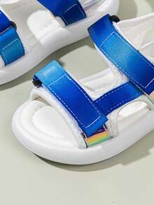 2026 New Summer Soft-Sole Fashionable Unisex Kids Sandals, Suitable For Toddlers And Little Children - Blue - View 4