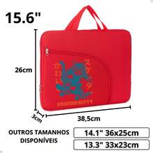 Stylish High-Quality Laptop Bags For College Use - Red - View 3