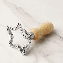 1pc Multi-Function Dumpling Mold Set, 5 Shapes Available: Square, Round, Heart, Triangle, Star, Italian Ravioli Mold, Wooden Handle Roller Cutter, Home Baking Tool For Dumpling, Pasta, Pierogi, Pizza Cutter, Convenient , DIY Kitchen Baking Tool, Ramadan Eid Gift - View 11