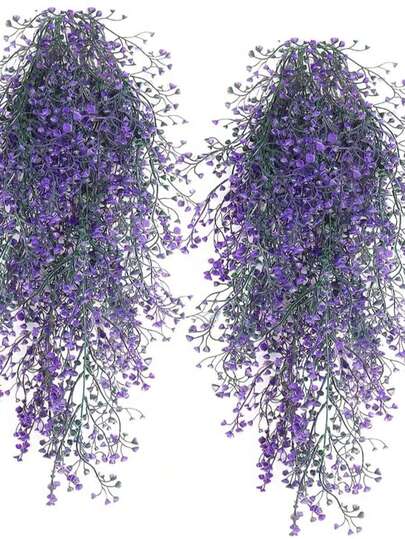 Artificial Eucalyptus Leaf Garland - Realistic Plastic Hanging Plants, Suitable For Indoor And Outdoor Decor, Great For Home, Room, Wedding And Valentine's Day Decoration, Fake Indoor Plant Decor