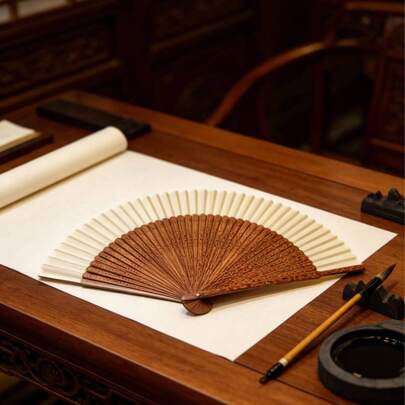 4 Styles Available: Short Handle Beige/White Folding Fan, Chinese Style Cheongsam/Dance Fan, New Chinese Style Hollow Carved Folding Fan, New Chinese Style Folding Fan For Women, Commencement, Congrats Grad, Travel Hiking Essentials, Portable Tools, Summer Essentials, Summer Portable