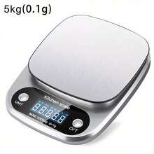 SOKANY Báscula de cocina digital, 4 unidades (G/Oz/Lb), pantalla LCD, 2 baterías AAA, conversión de unidades. Herramienta precisa para hornear y cocinar, accesorio esencial de cocina. - Báscula de cocina - Ver 11