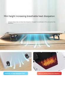 Giá đỡ laptop di động – Giá đỡ đa chức năng, dễ sử dụng, không cần lắp đặt hay khoan, mang đi bất cứ đâu, tích hợp vòng giữ điện thoại, chắc chắn, phụ kiện lý tưởng cho không gian làm việc văn phòng, dùng cho văn phòng, nhà, học tập, du lịch, đồ dùng cần thiết khi làm việc tại nhà, đồ dùng học tập, quà tặng Giáng sinh. - Nhiều màu - Xem 6