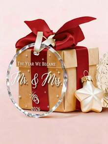 1pc - Wedding Gift - Creative Newlywed Gift - Recommended Gift For Newlyweds - Inspiration For Brides-To-Be - Debut Bridal Gift Decor - Exclusive For Brides-To-Be - 2026 Acrylic Decor - Clear - View 7