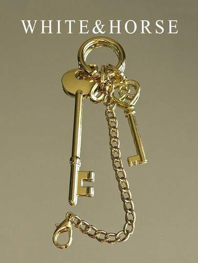 Ins博主同款腊肠犬巧克力小众个性棒球钥匙扣、包包挂件、情侣编织挂绳装饰