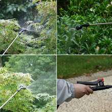 Gr8 Garden 12L Backpack Manual Pressure Sprayer With Lance Garden Knapsack - Manual - View 3