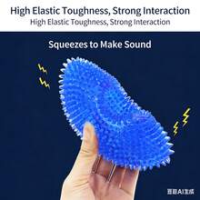 Interactive Dog Chew Toy, Suitable For Small, Medium And Large Dogs, Classic Squeaky Toy For Dental Health And Entertainment - Multicolor - View 4