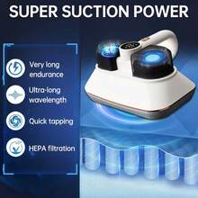 1pc Cordless Handheld Vacuum Cleaner, Strong Suction Low Noise, Washable HEPA Filter Deep Cleaning, Ideal For Mattress, Sofa And Pet Hair Removal, Perfect Mother's Day Gift, Suitable For Dry Winter Season - Multicolor - View 10