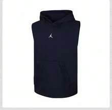 Nike New Men's Basketball Training Sports Top, Loose, Breathable, Casual Sleeveless Vest - Royal Blue - View 3