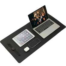 1pc Leather Desk Pad Cover, Office Desk Mat, Large Mouse Pad, Anti-Slip PU Leather Desk Blotter, Laptop Desk Pad, Coaster, Desk Mat, Waterproof Desk Writing Pad For Office And Home, Eye-Protection, Large Size Office Desk Accessories Desk Accessories Office Supplies Office Decor Office Desk Desk Office Accessories Mousepad Study Table Mouse Pad For Desk Desk Decor - A - View 10