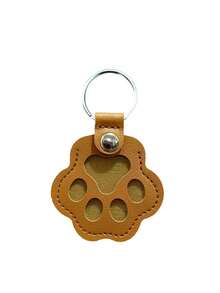 1pc/2pcs/3pcs Commemorative Leather Pet Hair Keepsake Bag - Multipurpose Portable Keychain, Cat Dog Hair Storage Keychain, Cat & Dog Lovers Gifts, Fur Keepsake Keyring - Pet Memorial Gifts, Suitable For Cats And Dogs, Pet Memorial Hair Storage Box, Dog Cat Paw Shape Leather Keychain Pendant - Multicolor - View 16