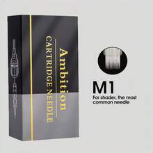 20pcs Ambition Premium Sterile Disposable Tattoo Needles, Round Shape, Suitable For Tattoo Machines And Permanent Makeup - Gold - View 30