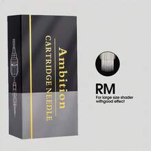 20pcs Ambition Premium Sterile Disposable Tattoo Needles, Round Shape, Suitable For Tattoo Machines And Permanent Makeup - Gold - View 15