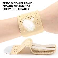 1pc Comfortable Breathable Wrist Support Band Adjustable Brace For Men & Women Left Right Sports Daily Use - Multicolor - View 3