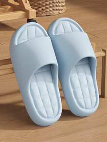 2026 New EVA Bread Slippers, Soft Summer Bathroom Indoor Home 3.5cm Sole Wearable Sandals - Baby Blue - View 7