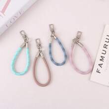 7 Pieces Of Polyester Phone Case Anti Loss Rope Versatile Outdoor Anti Loss Wristband Bag Pendant Keychain Keychain Pendant - Multicolor - View 7