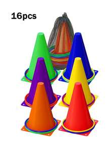 42件套户外草坪派对游戏套装,包含沙包投掷、土豆袋赛跑、鸡蛋勺子比赛等,适合儿童、成人、家庭、生日派对、聚会、运动会、复活节游戏等场合,品牌:Redllo - 彩色 - 查看 11