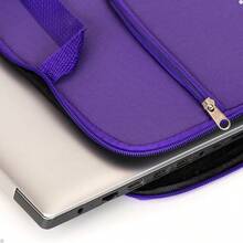 Stylish High-Quality Laptop Bags For College Use - Purple - View 6